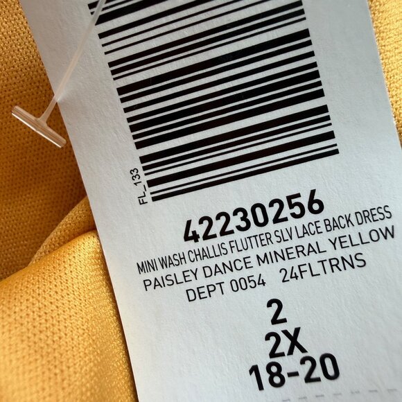 Torrid Floral Challis Flutter Sleeve Lace Back Dress Womens Size 2X Boho Prairie - Picture 8 of 11